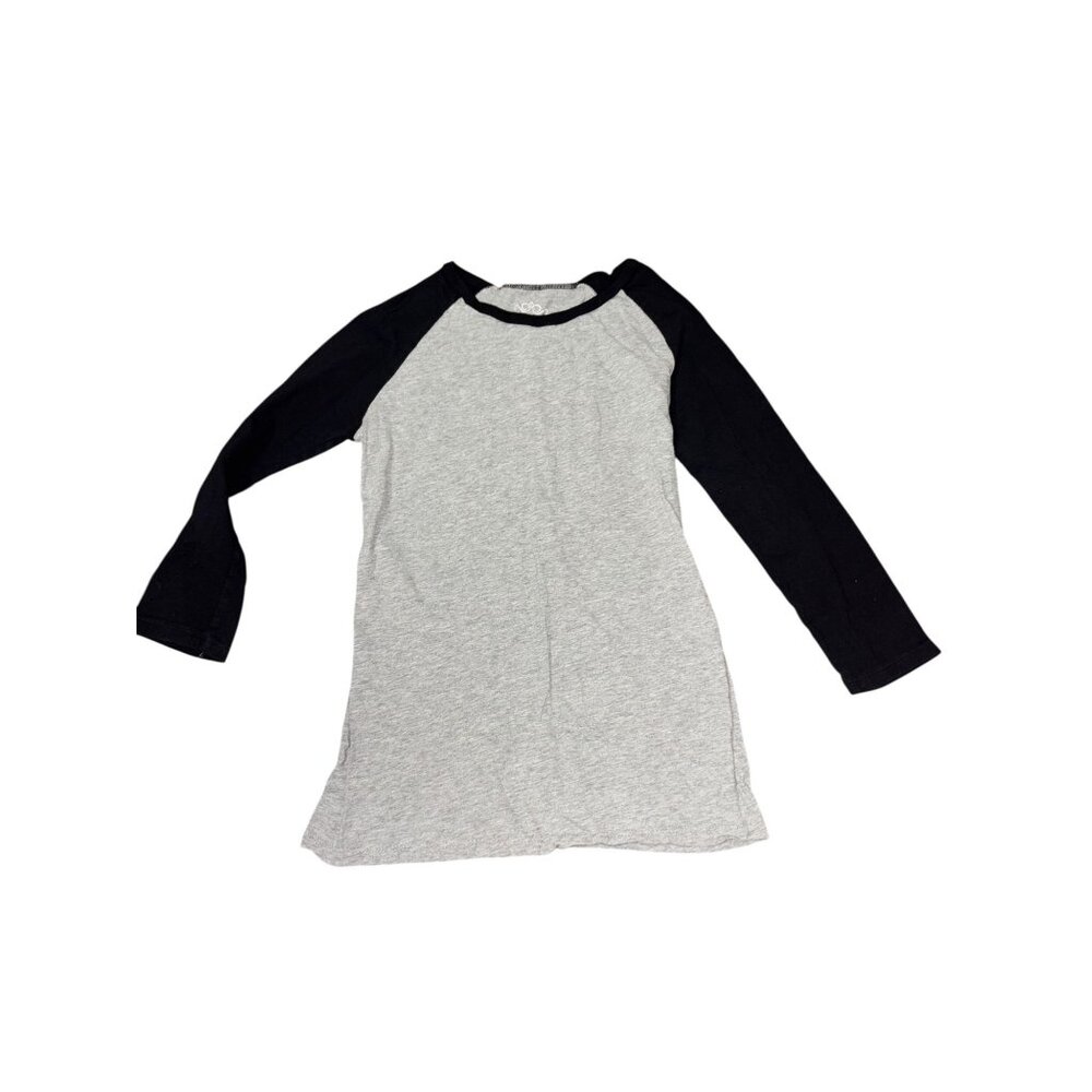 Old Navy XS Gray/Black Raglan Tee